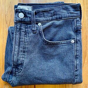 Women Madewell Jean, Black Demin, The Perfect Vintage Jean, High Rise, Size 27